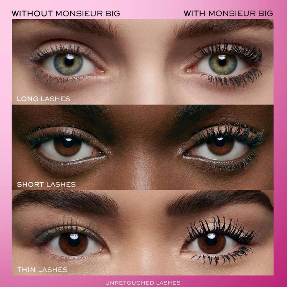 LAST 1! Lancôme Monsieur Big Volumizing Mascara 👁️ NEW Full Size BLACK